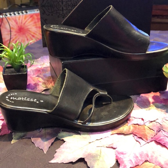 MATISSE LEATHER ITALIAN Made Sandal by - Picture 9 of 12